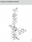 Stihl SH 56-D Catalytic Converter Vacuum Shredder Spare Parts